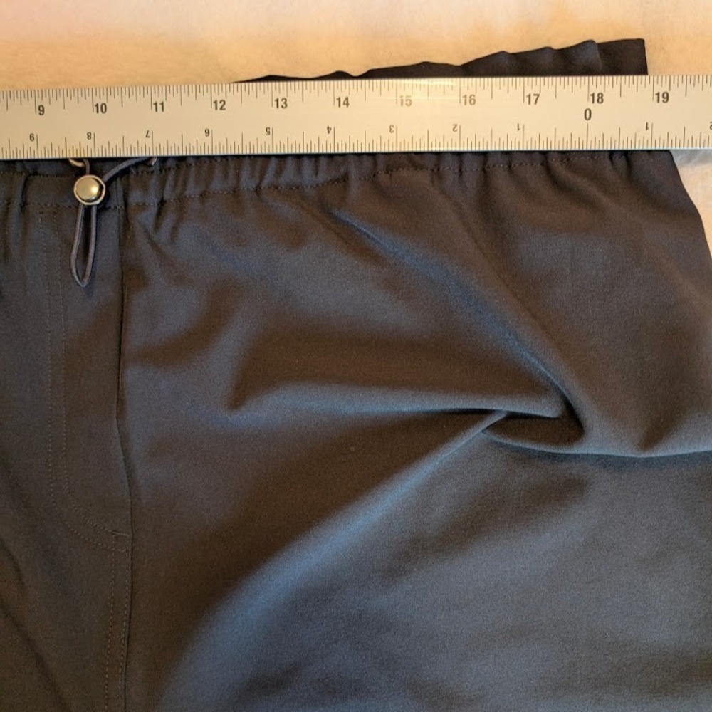 SPANX On The Move Cargo Jogger / Wide Leg Pants Black 2X 2T Loose Fit 50815R EUC - Picture 8 of 12